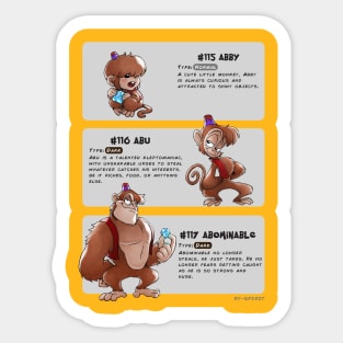 Abu Evolutions Sticker